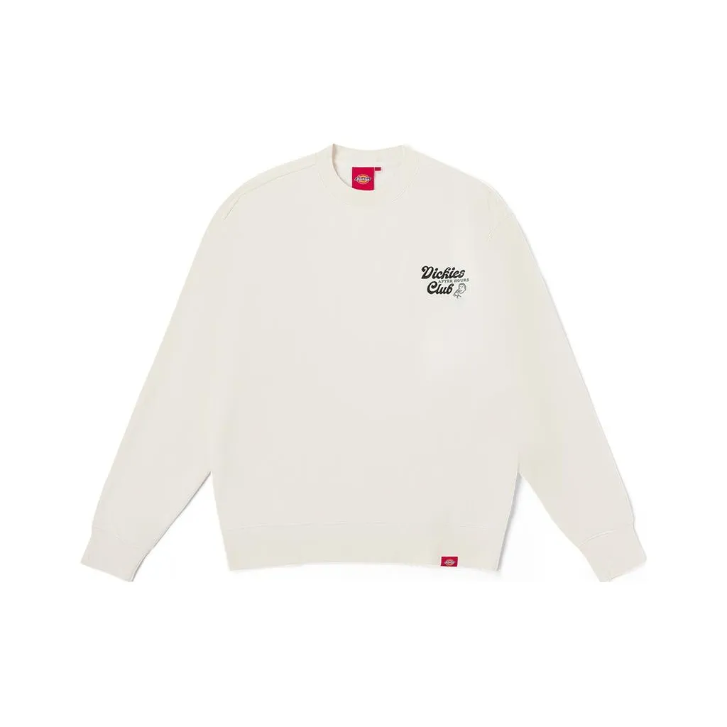 Dickies Sweatshirts Unisex Cream White