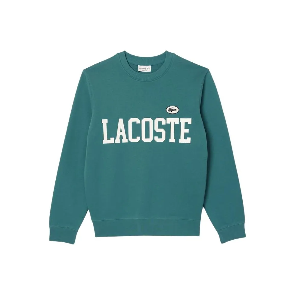 Свитшот LACOSTE Мужской Aqua Blue