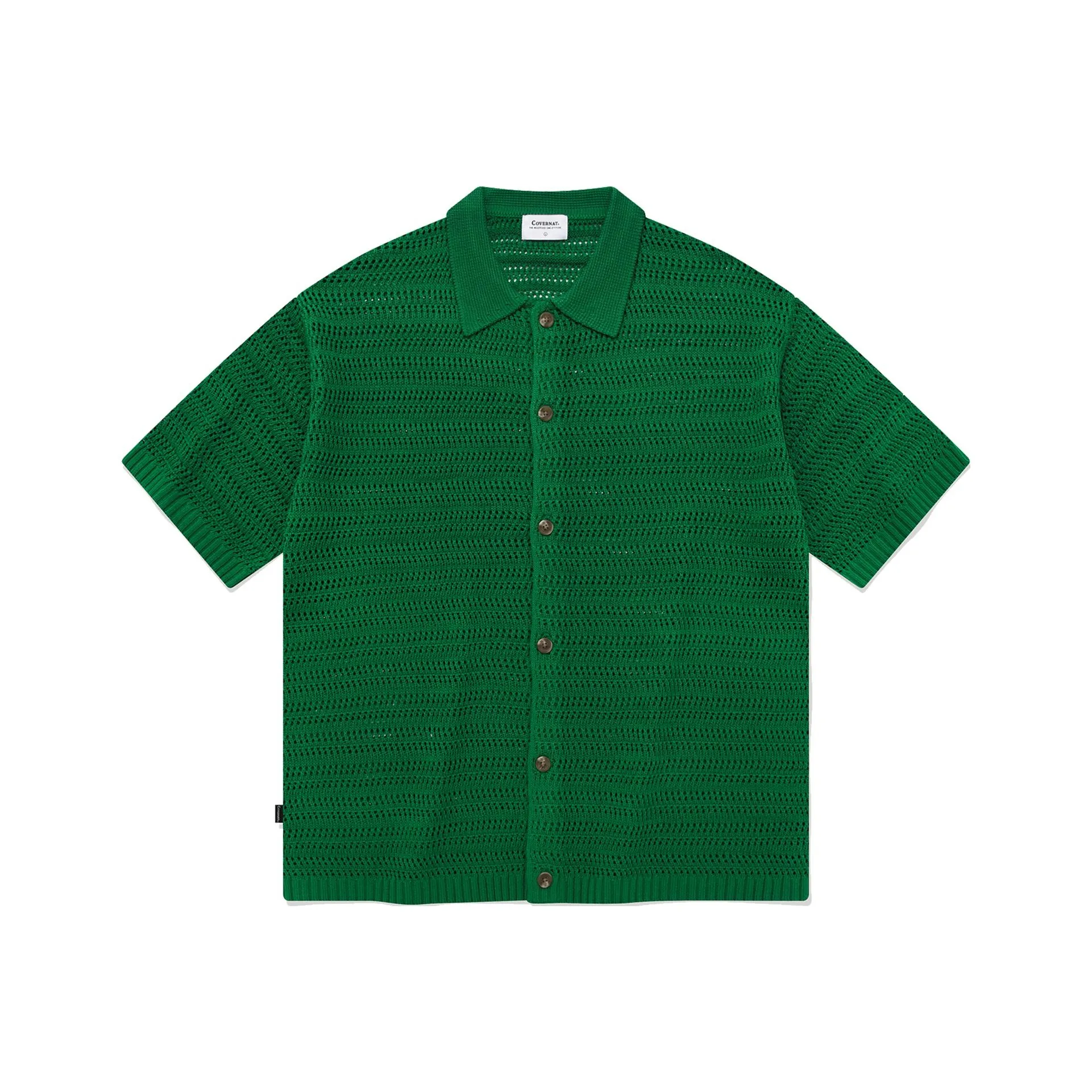 COVERNAT Shirts Unisex Green