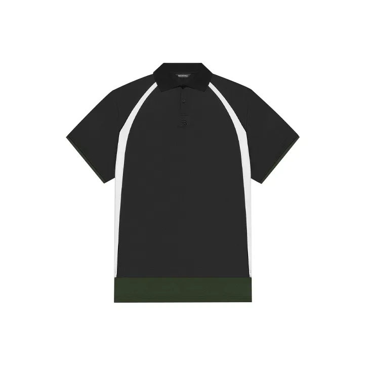 Balenciaga Polo Shirts Men's Black
