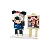싱글 둥근 얼굴 + 채색화 Easel Photo 스타일