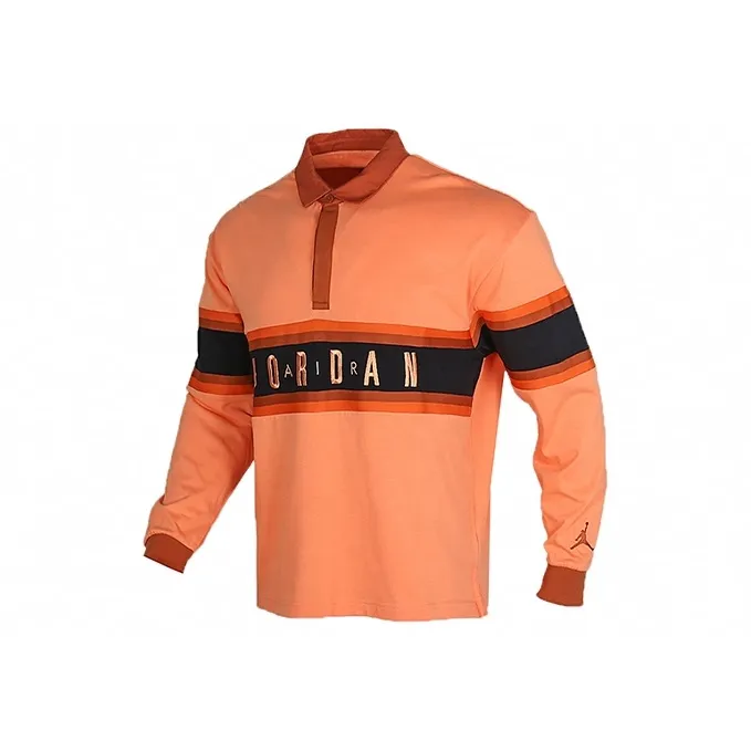 Jordan Polo Shirts Men's Orange