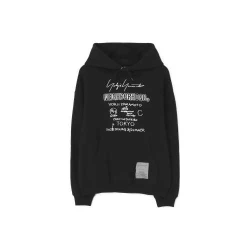 Yohji Yamamoto Pour Homme Черный Унисекс Свитшоты