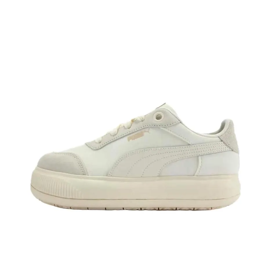 PUMA MAYU HYBRID Anti Slip Wear Resistant Low Top Casual Shoes Women's White