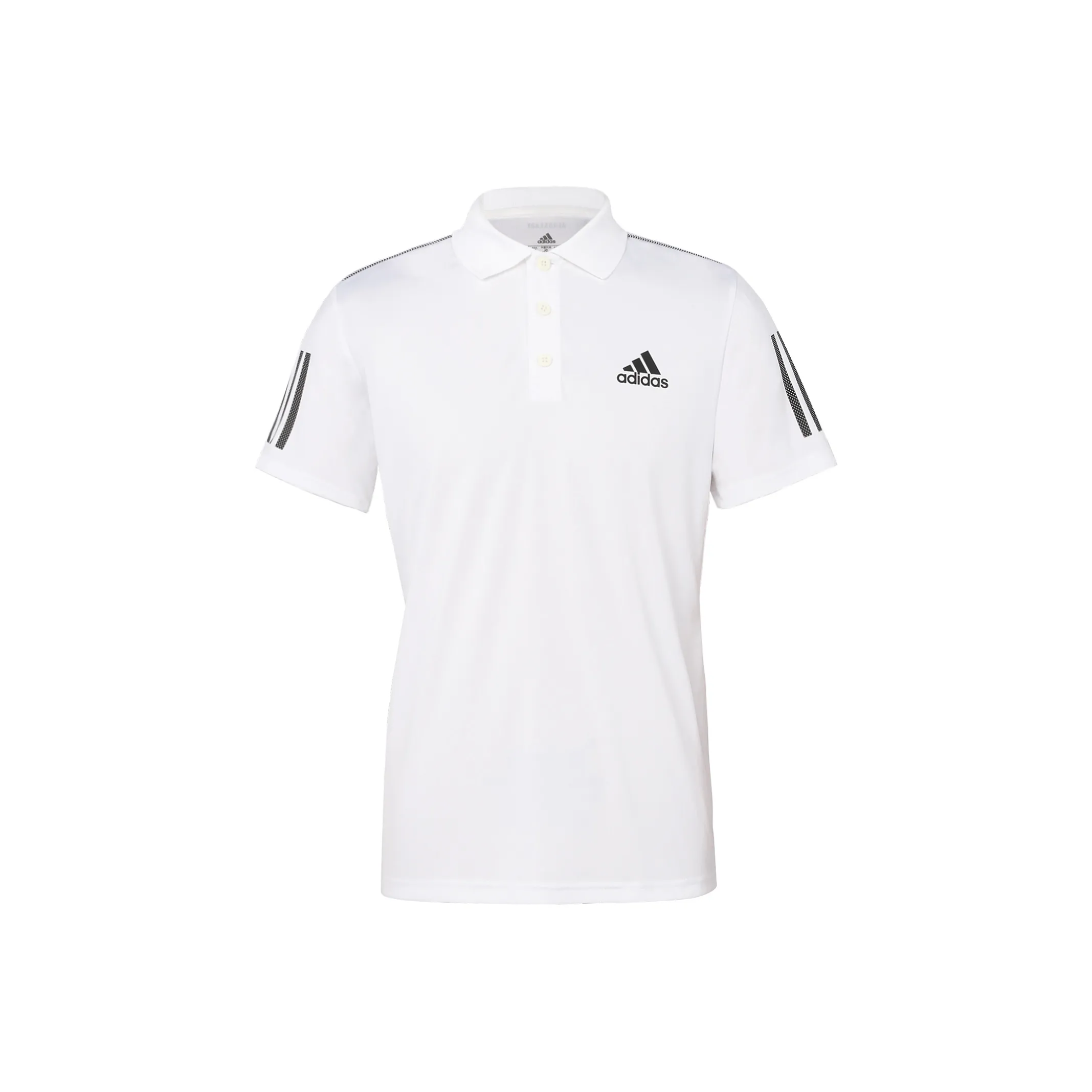 Adidas 3 Stripes Поло Мужское Белое