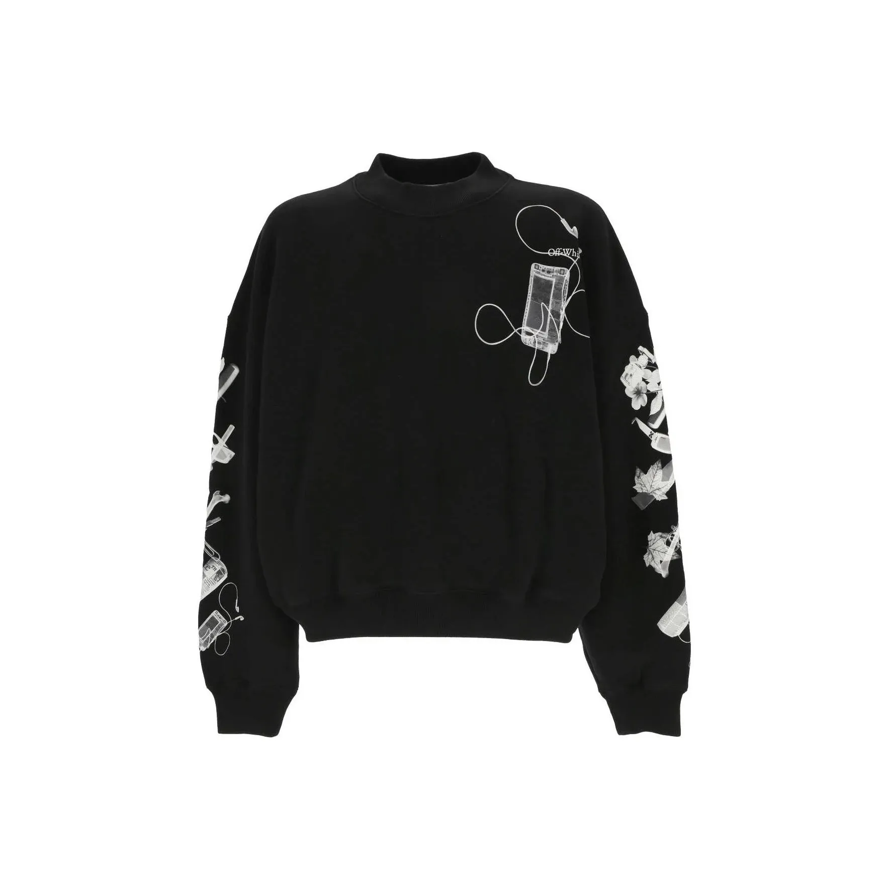 OFF WHITE Scan Arr Over Crewneck