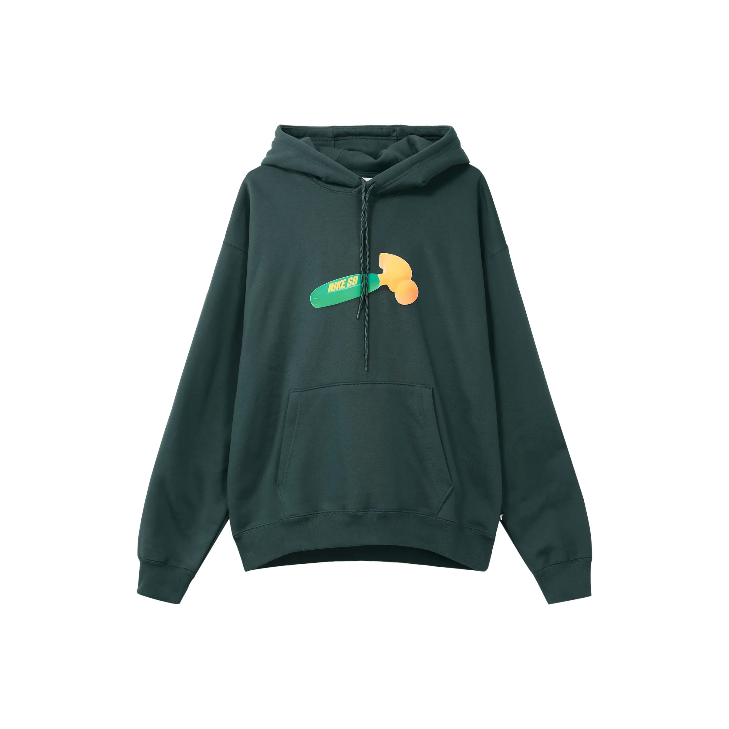 Nike Толстовка Мужской Темный Jungle Зеленый