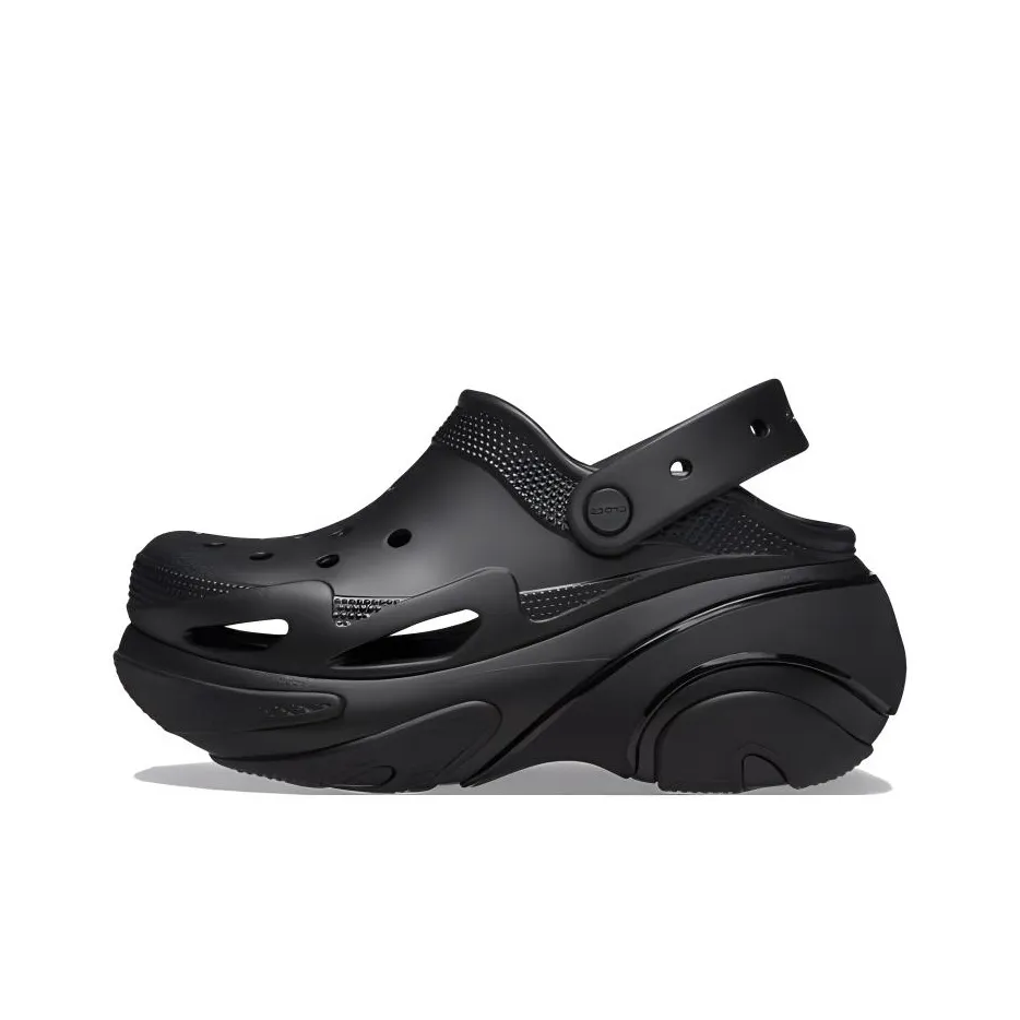 Crocs Bubble Crush Clog Triple Black