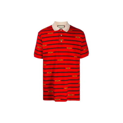 Gucci Красный Мужское Поло