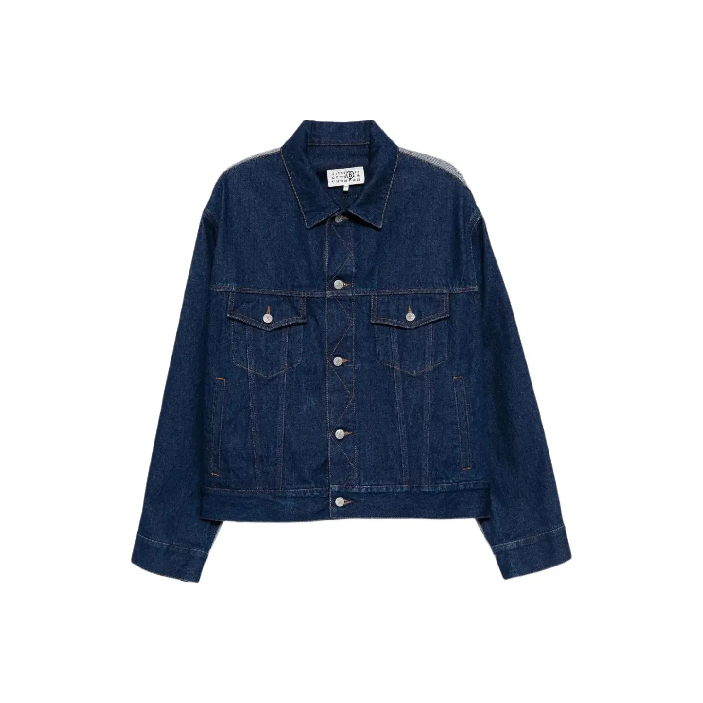 MM6 Maison Margiela Patched Denim Jacket