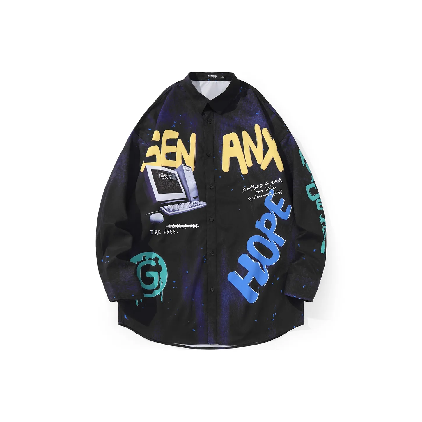 GENANX Унисекс Рубашки