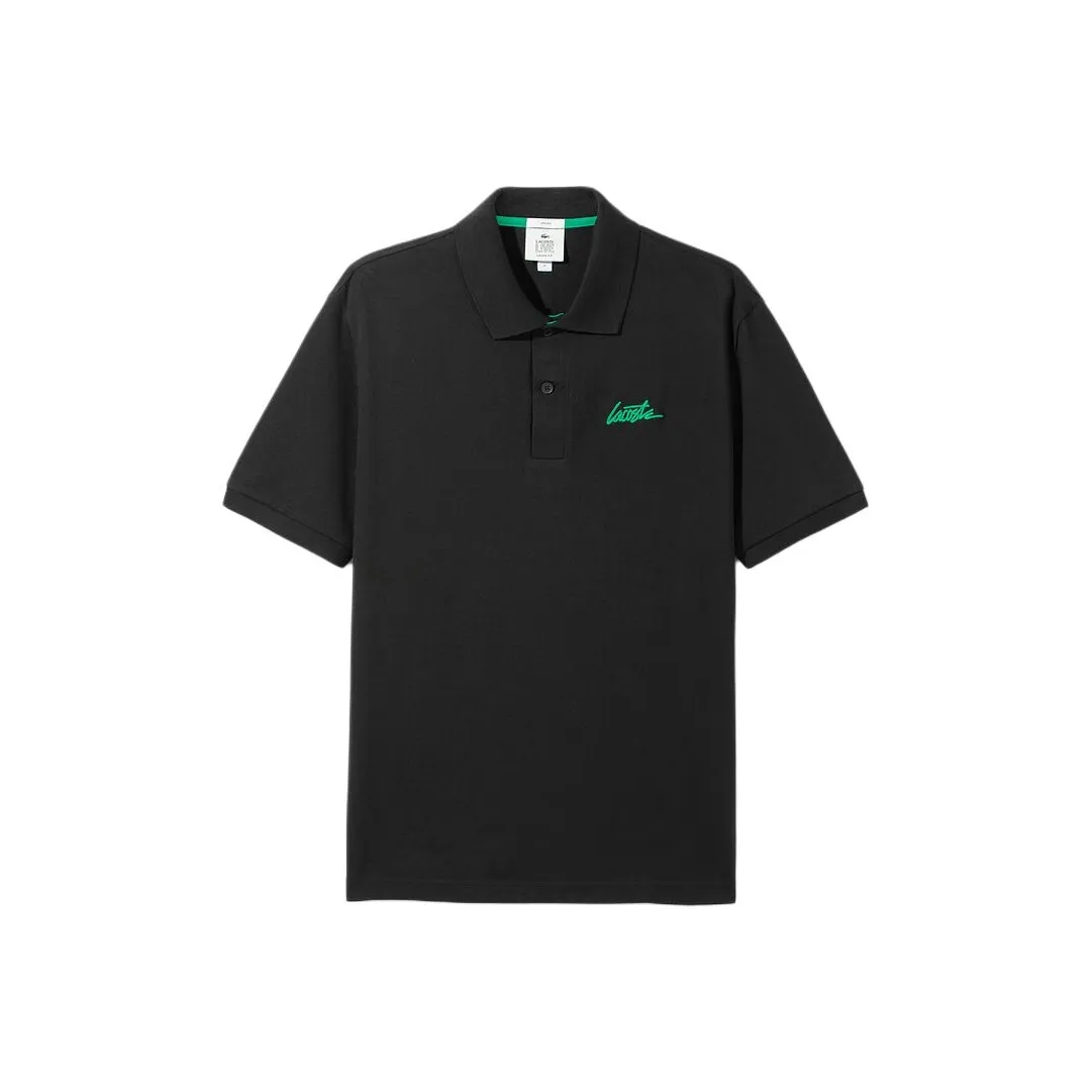 LACOSTE Polo Shirts Men's Black