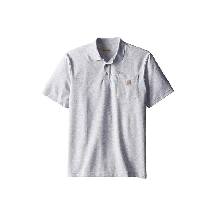 Carhartt Polo Shirts Men's Light Gray