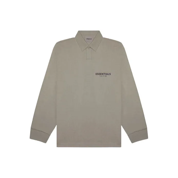Fear Of God Essentials Long Sleeve Boxy Polo