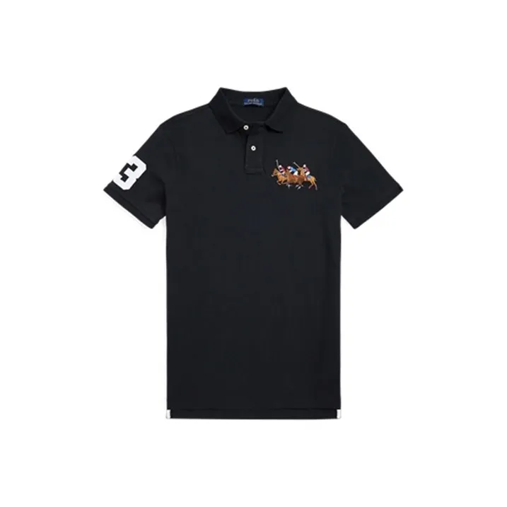 Polo Ralph Lauren SS22 Polo Shirt Men's Black