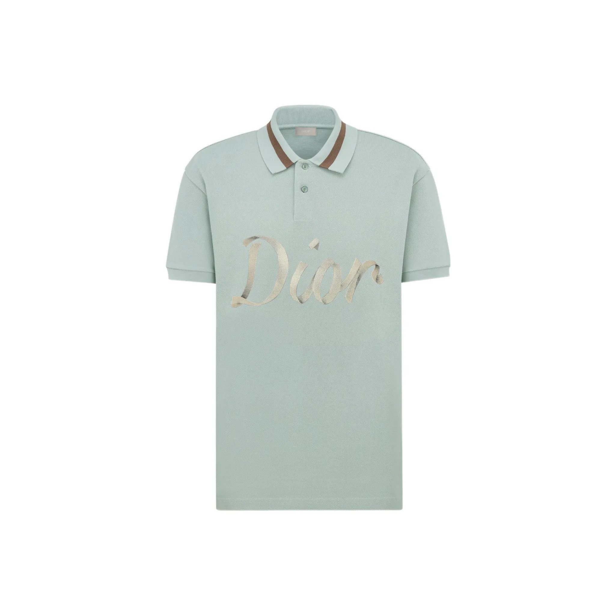 DIOR Dior Quarterly New Products Polo Shirt Men's Green