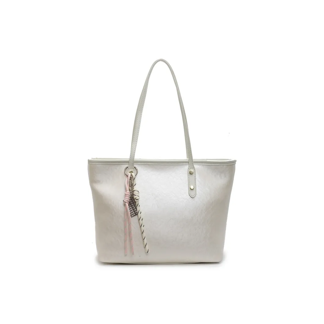 Yalu PU Shoulder Bag Women's White/Silver/Black/Pink