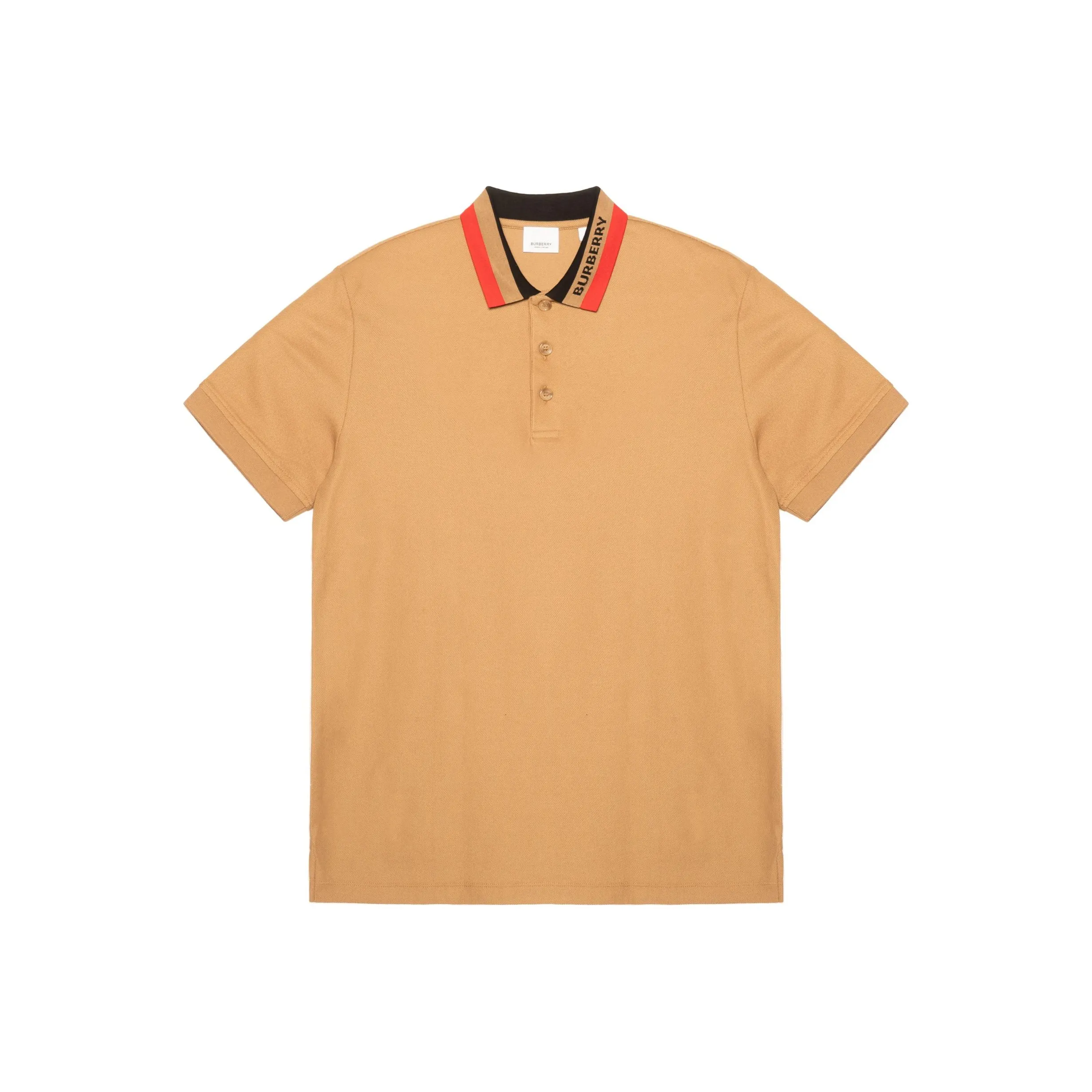 Burberry Logo Detail Cotton Piqué Polo Shirt