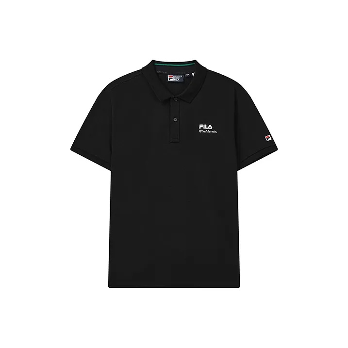 FILA Polo Shirts Men's Jet Black