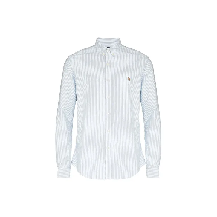 Polo Ralph Lauren Рубашка Мужская Светло-Синяя