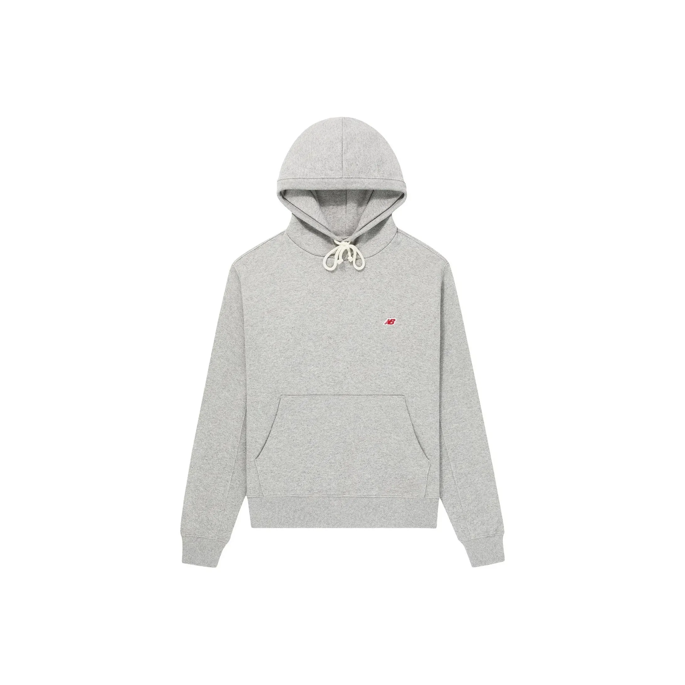 New Balance Logo Embroidered Drawstring Hoodie