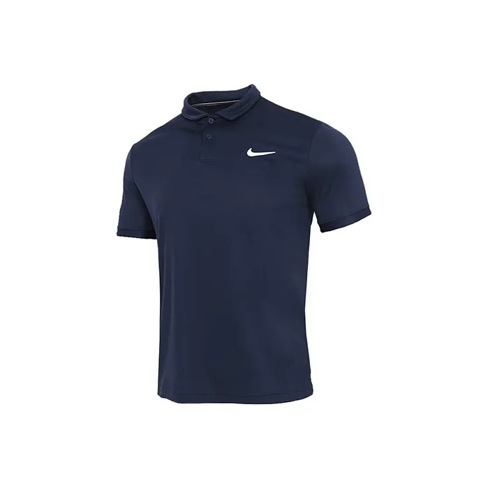 Nike Dri Fit Polo Shirt Men's Navy Blue