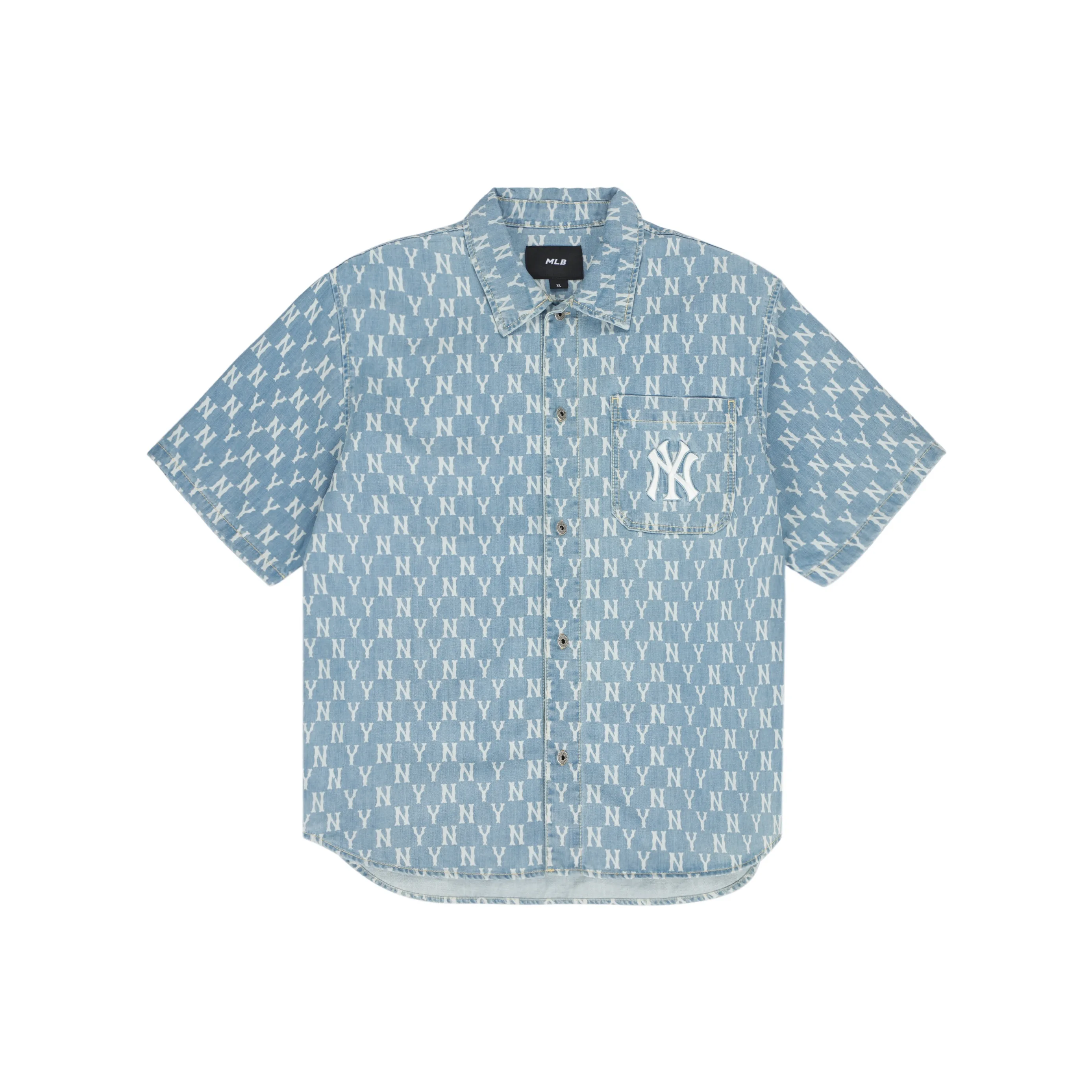 MLB New York Yankees Shirt Unisex Light Blue