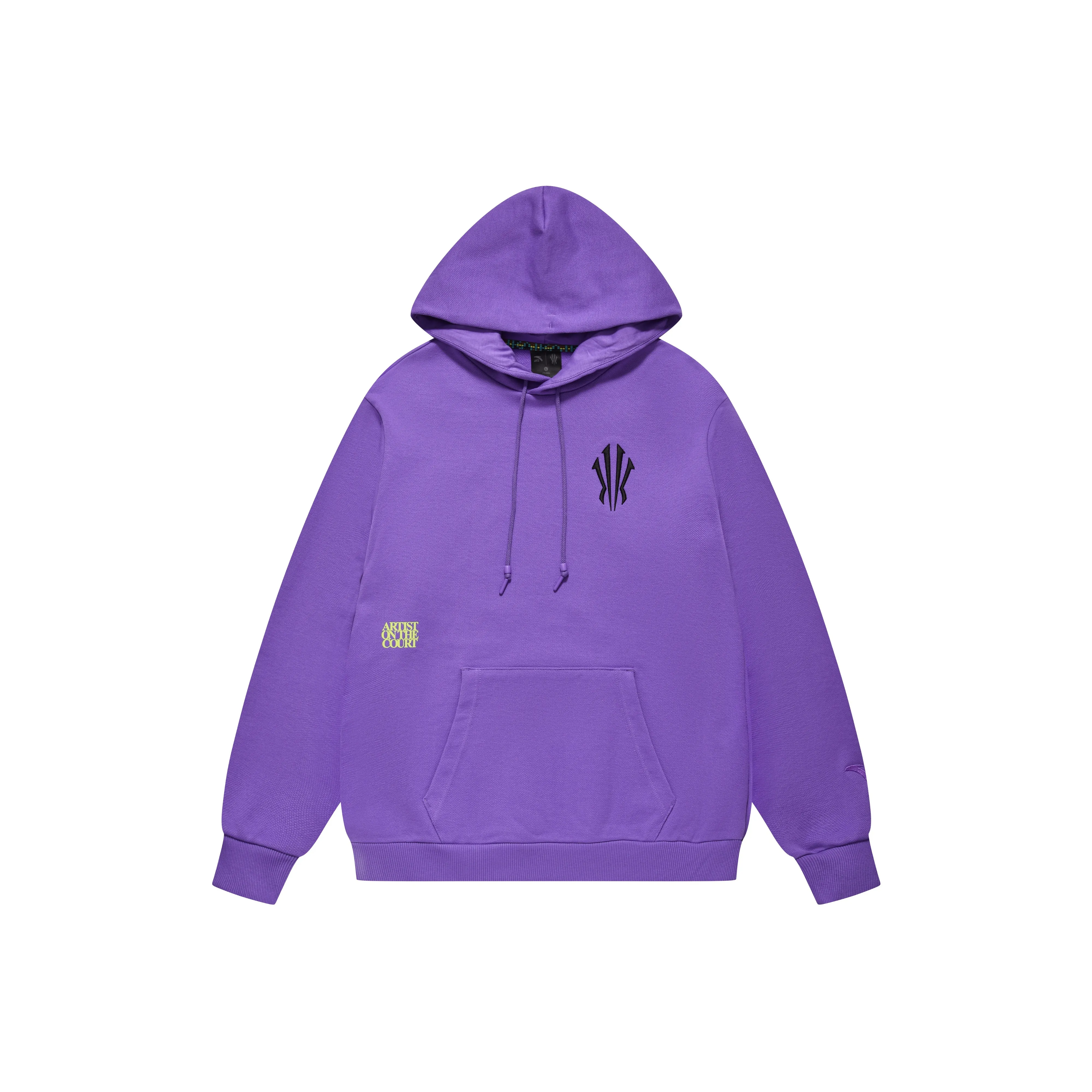 ANTA Толстовка Унисекс Флуоресцентный Виноградный Фиолетовый