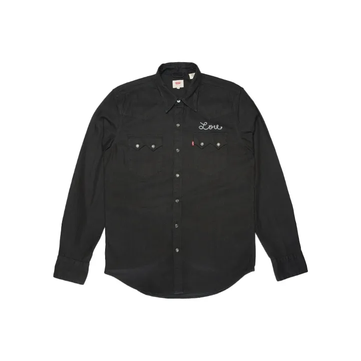 Levis Мужские Черные Рубашки