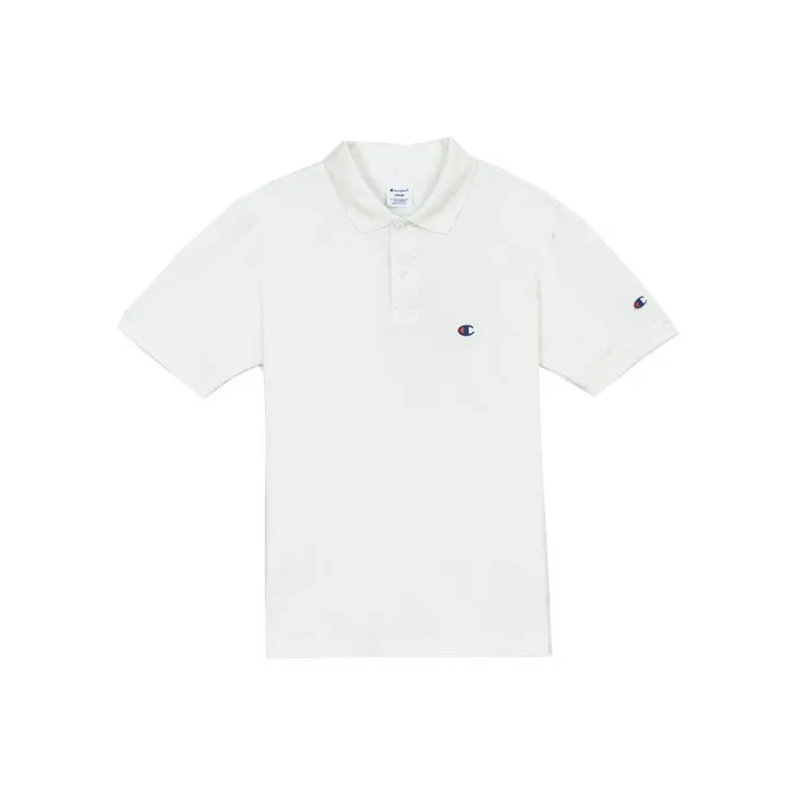 Champion Белое унисекс-поло