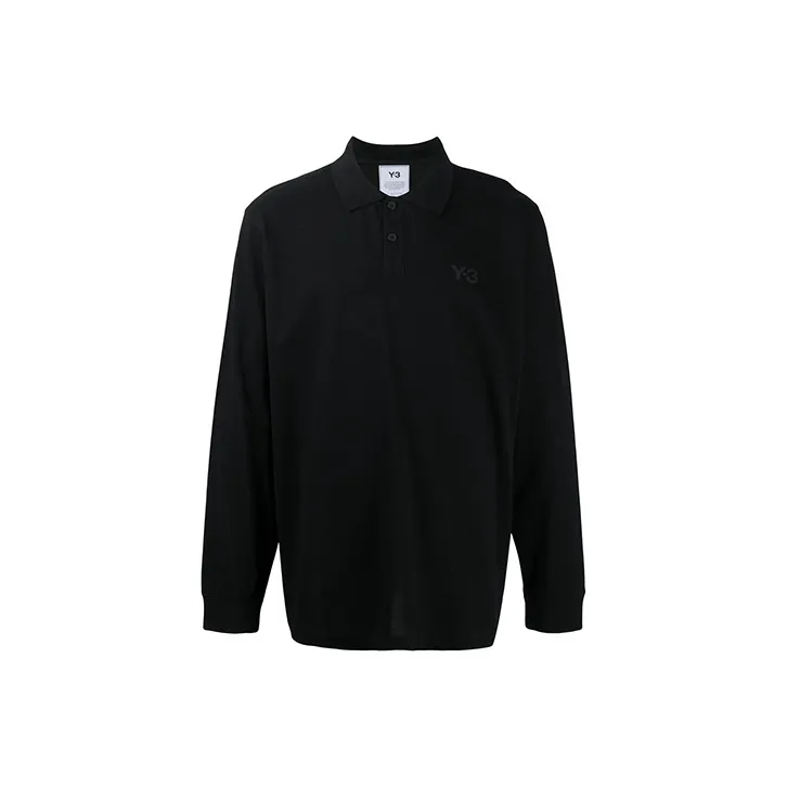 Y 3 Мужская черная поло