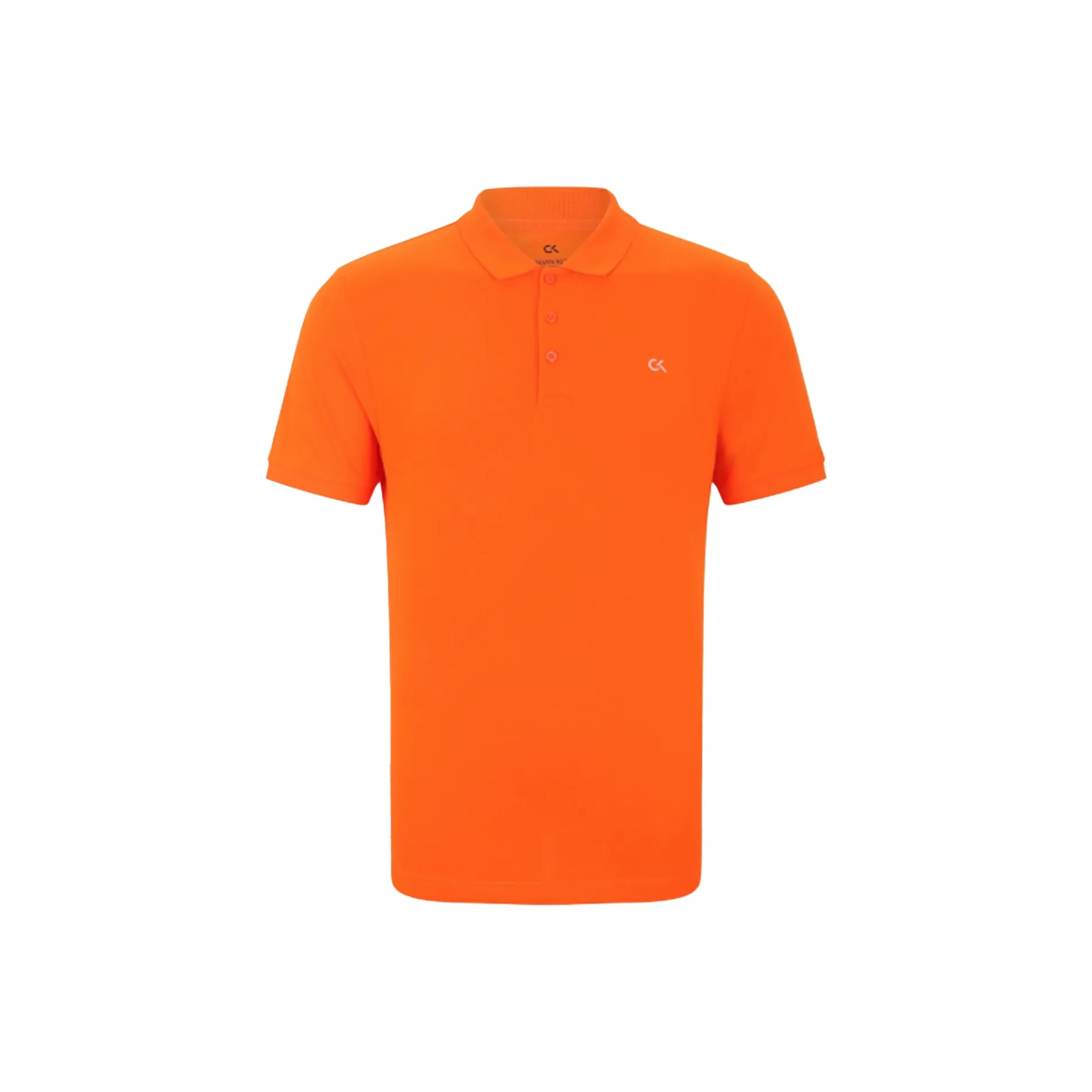 Calvin Klein Polo Shirts Men's Orange