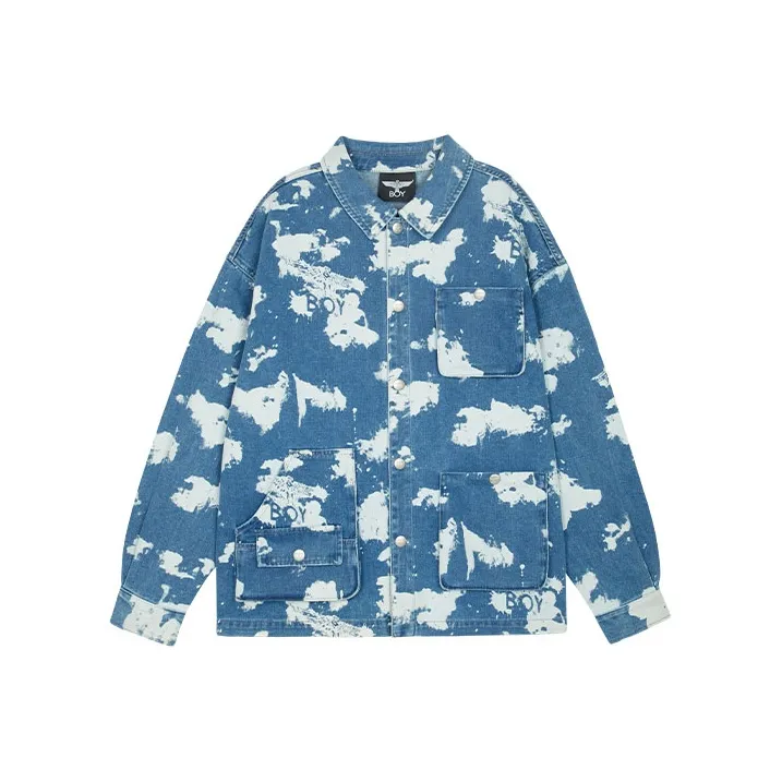 BOY LONDON Синие Унисекс Рубашки