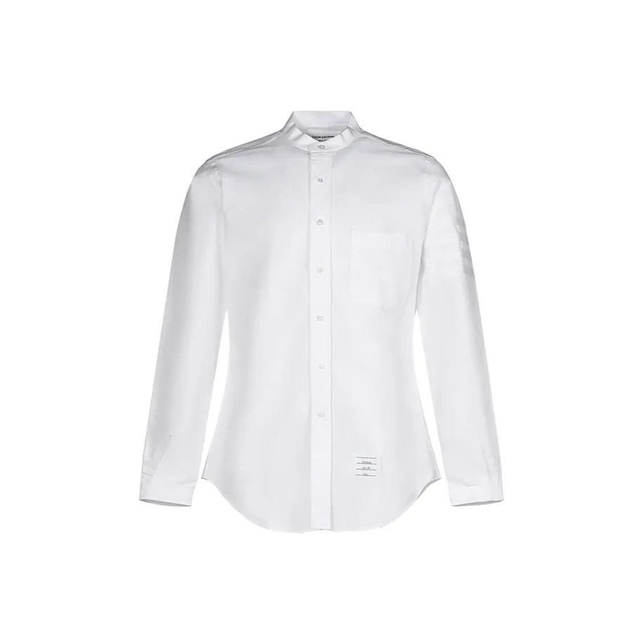 THOM BROWNE Белые Мужские Рубашки