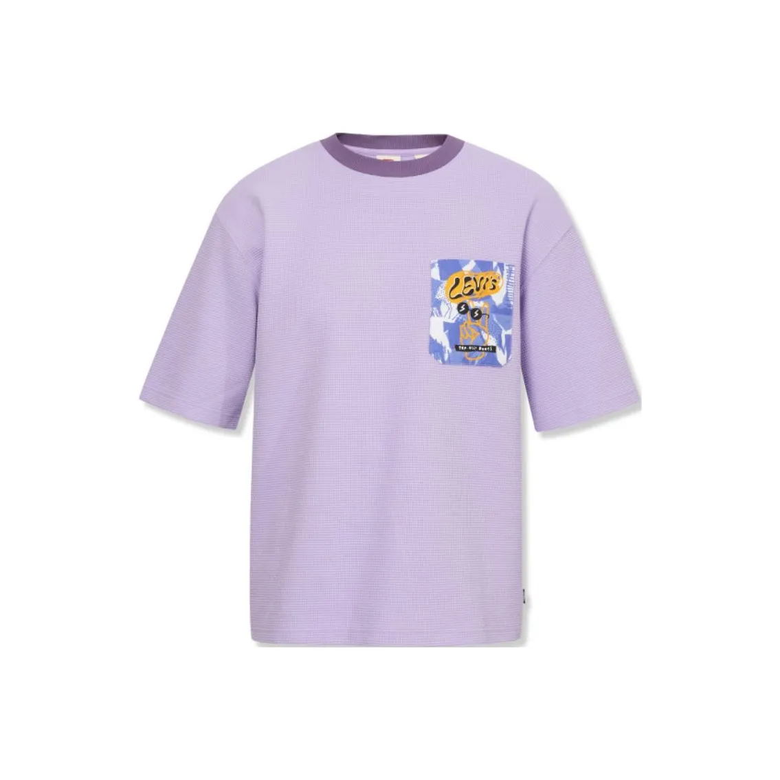Levis Фиолетовые Мужские T-рубашки
