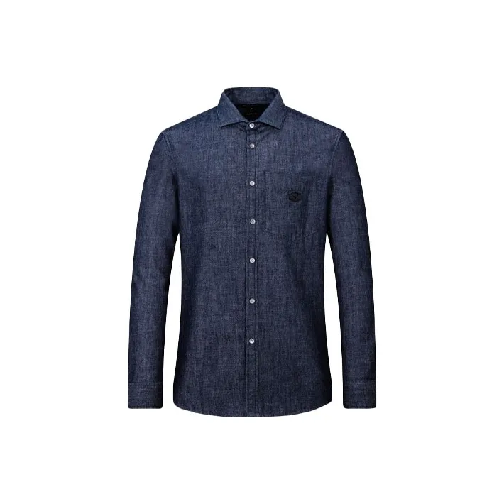 EMPORIO ARMANI Shirt Men's Dark Blue