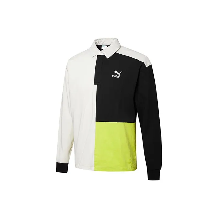 PUMA Retro Polo Shirts Men's Ecru