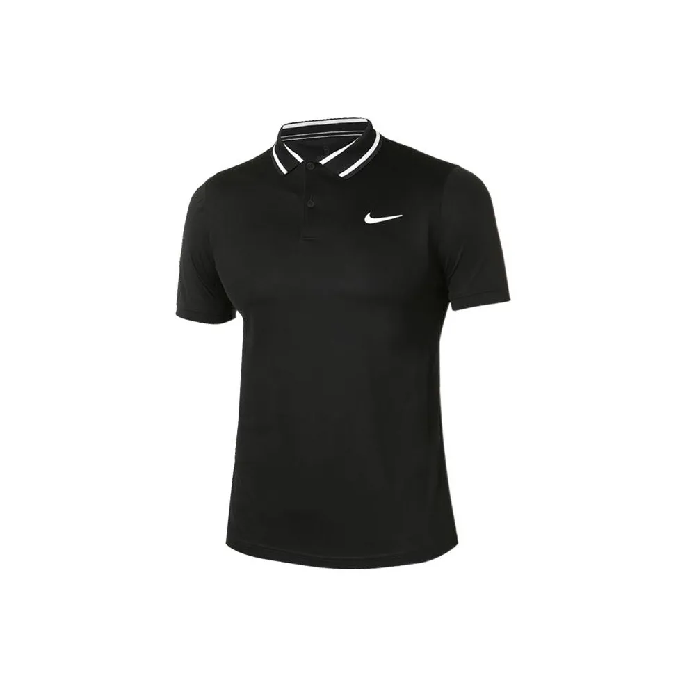 Nike Мужское Поло Черное