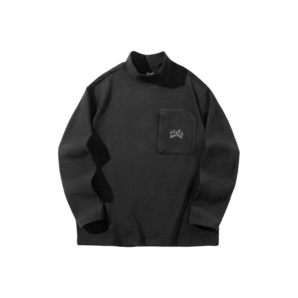 MOBI GARDEN Толстовка Половина Водолазка Драйф Флис Жилет Флис Подкладка Внутренний Унисекс