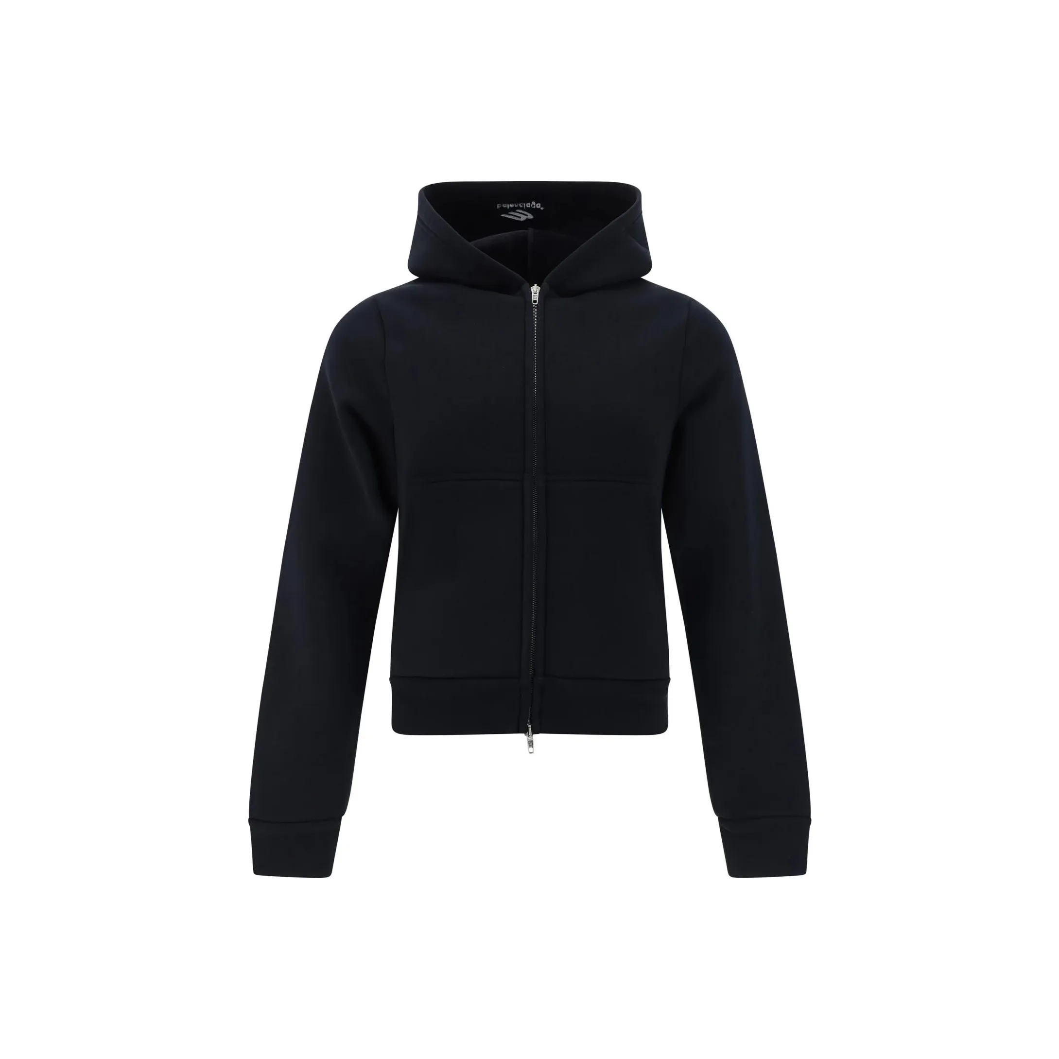 Balenciaga Cropped Zip Hoodie