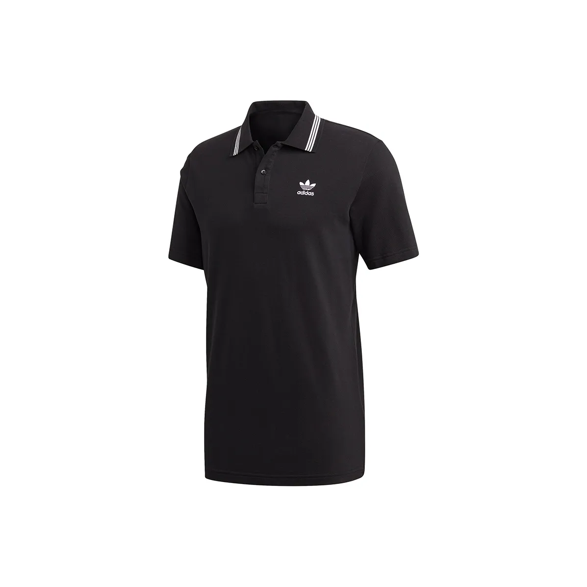 Adidas Originals Trefoil Polo Shirts Men's Black