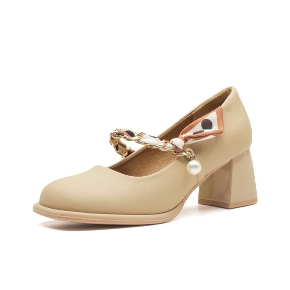 Zomila Грубый каблук Мэри Джейн туфли 6 см женские