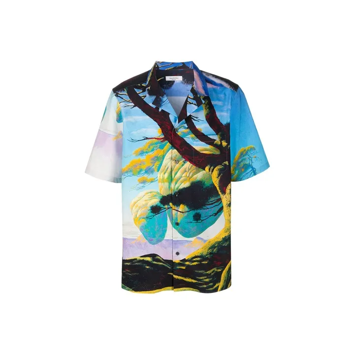 Valentino Рубашка Мужская Многоцветная