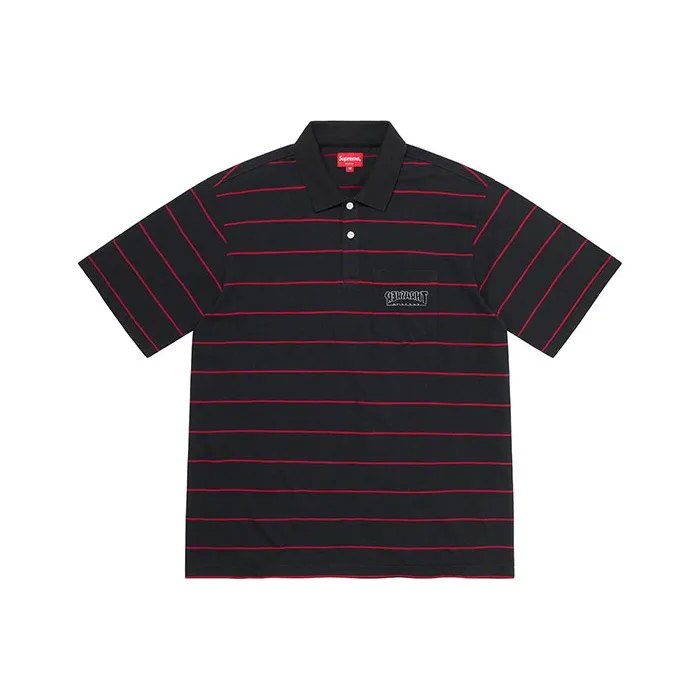 Supreme Thrasher Stripe Polo
