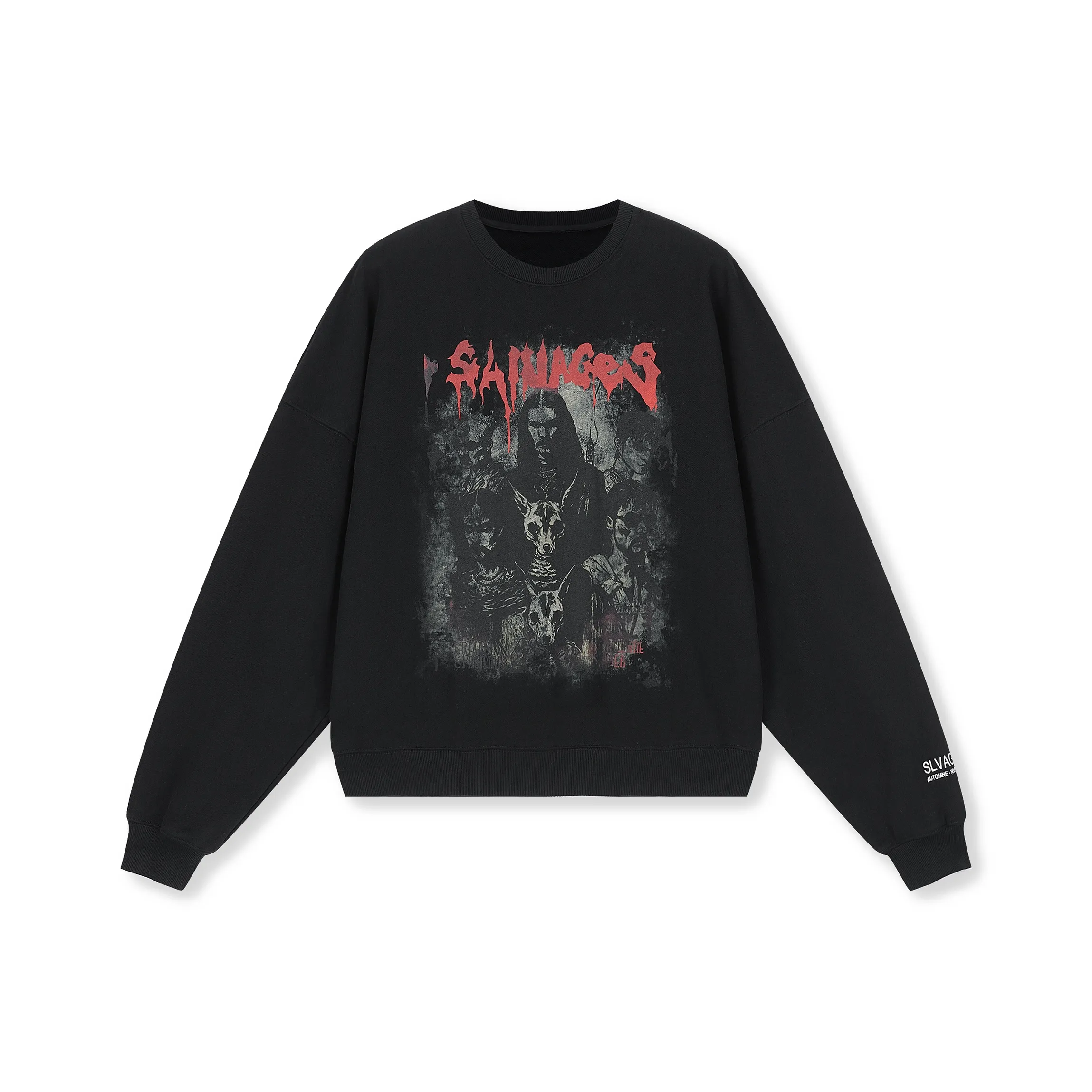 THE SALVAGES FASHION CLUB Sweatshirt Unisex Black