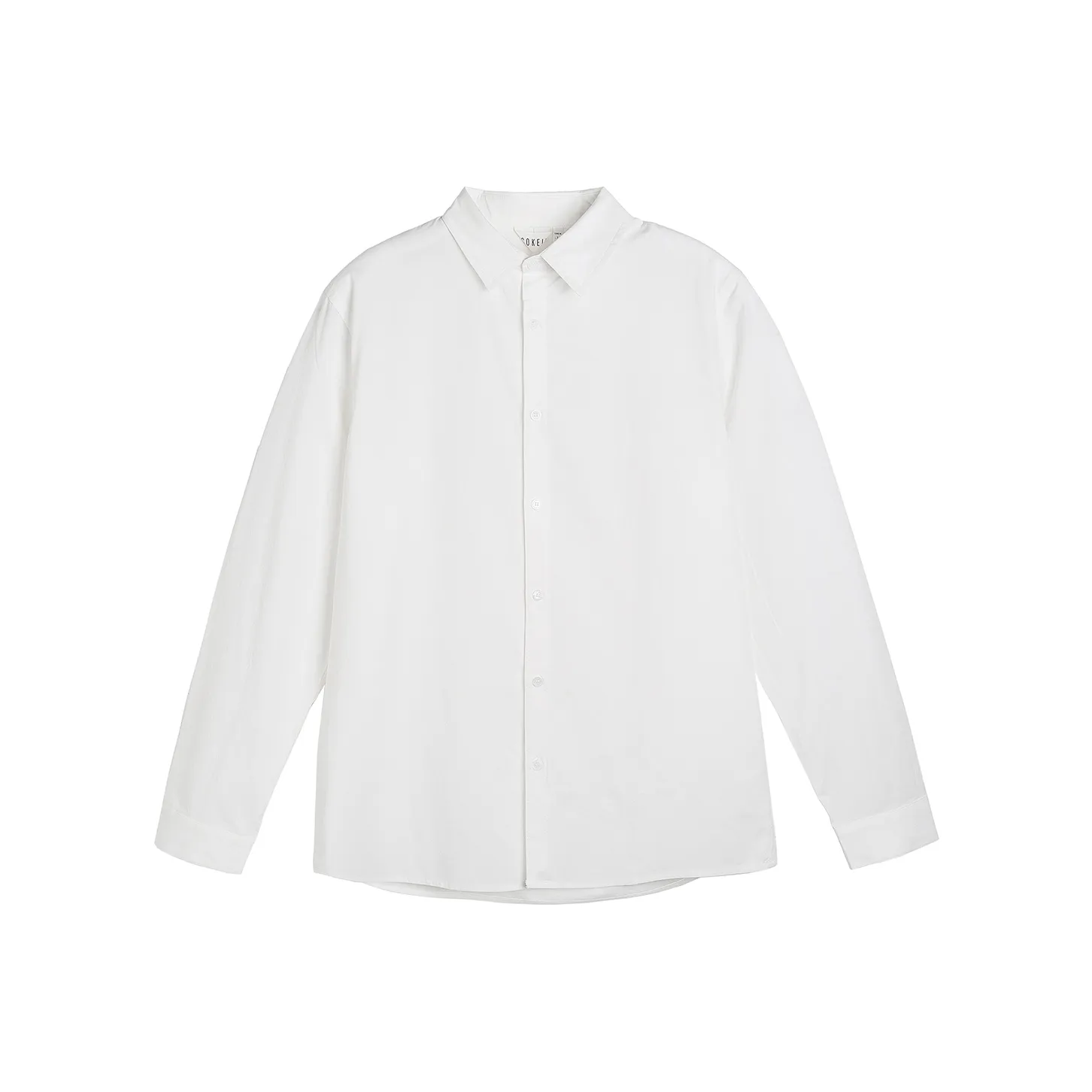 COKEIN Clean Fit Series Белая Унисекс Рубашка