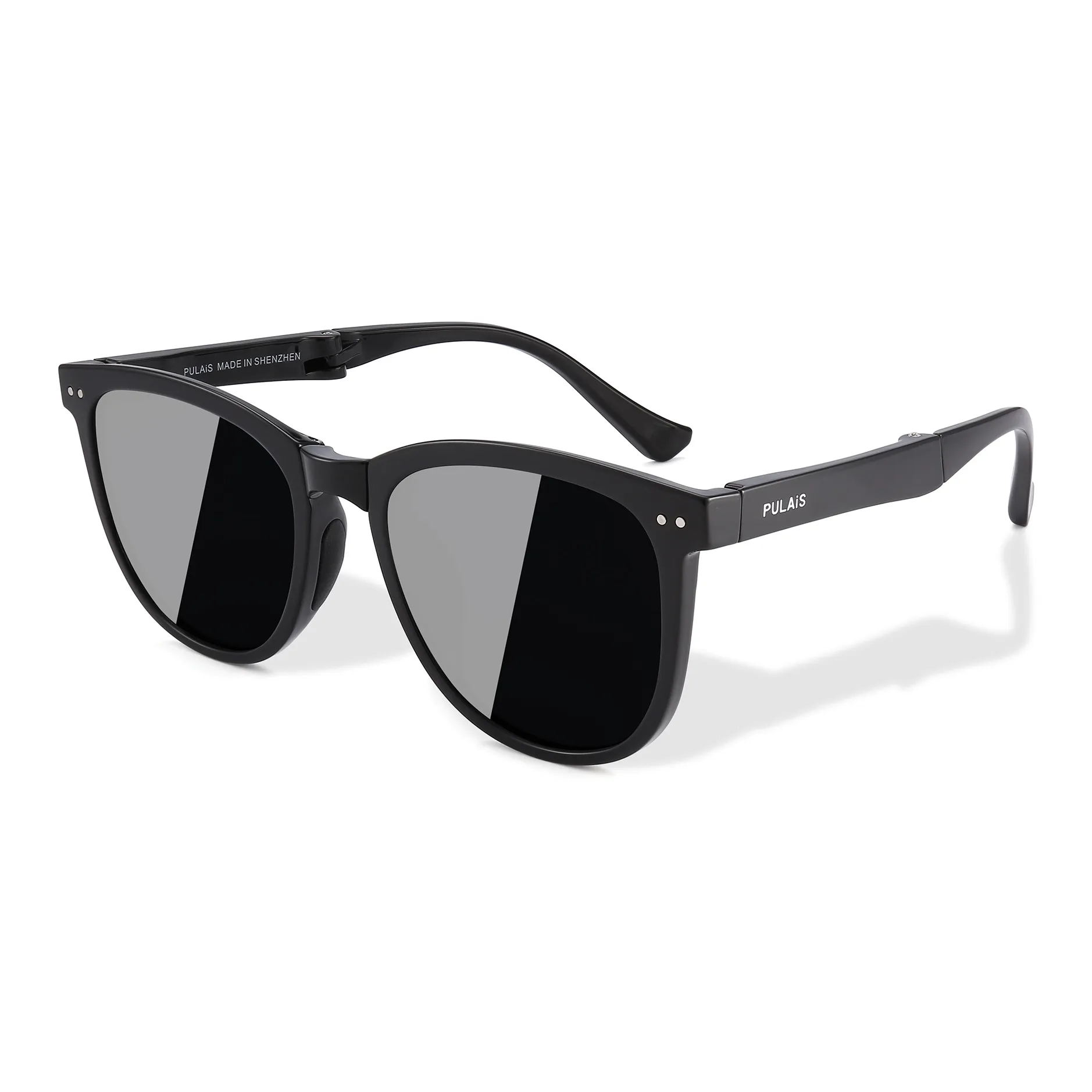 PULAIS TR/Memory Plastic Square Sunglasses Unisex
