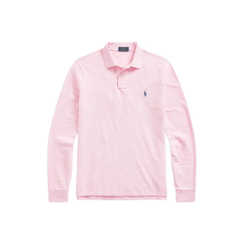 Polo Ralph Lauren SS22 Поло Мужское Розовое