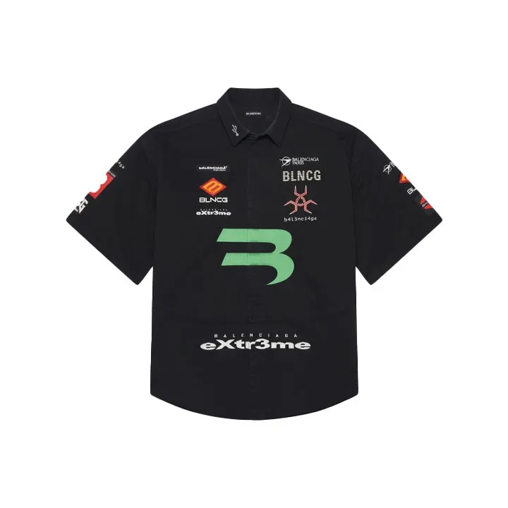 Balenciaga Shirts Men Black