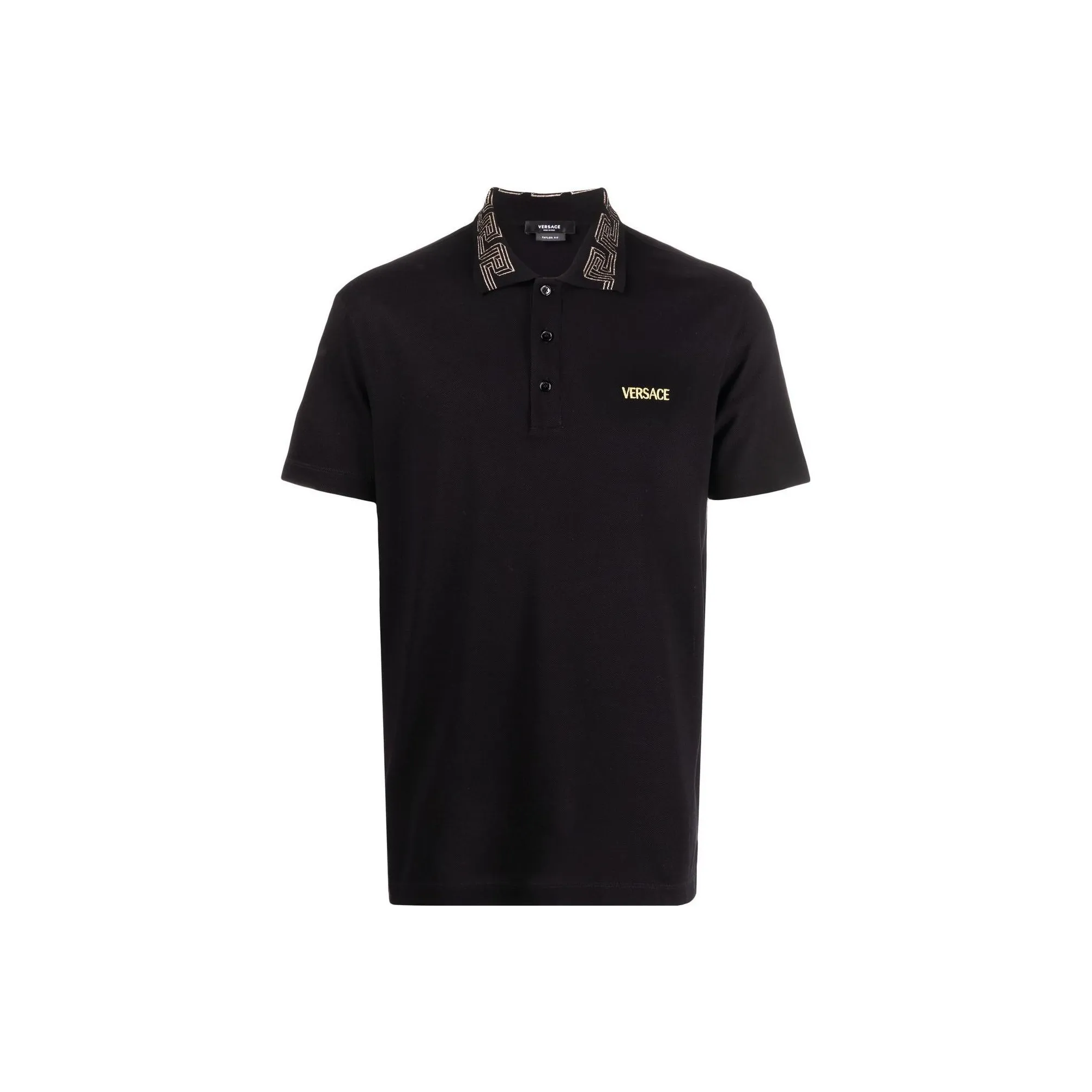 VERSACE Polo Shirts Men's Black